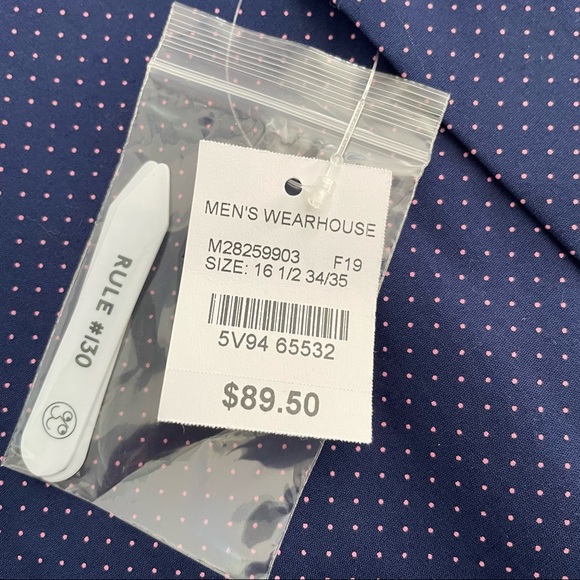 Men’s Warehouse Esquire Button - Picture 12 of 14